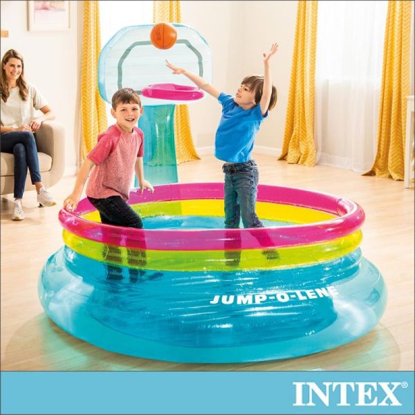 【INTEX】籃球框跳跳床 適用3-6歲 15150121(48265) LIFECODE,戶外用品,LIFECODE生活密碼戶外用品生活館 ,帳篷,折疊桌椅,鋁合金,車尾帳,速搭帳,INTEX,露營,露營區,露營裝備,露營生活,露營美學,outdoor,camping,帳篷,露營小物,客廳帳