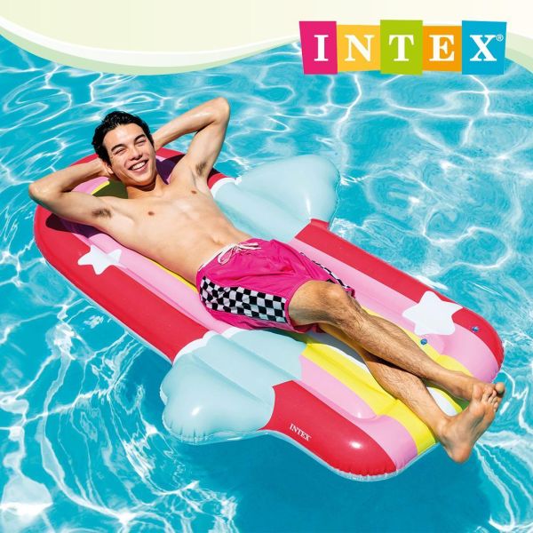 【INTEX】彩虹雲戲水浮排175x117x20cm 適用9歲+ 15130730(58729) LIFECODE,戶外用品,LIFECODE生活密碼戶外用品生活館 ,帳篷,折疊桌椅,鋁合金,車尾帳,速搭帳,INTEX,露營,露營區,露營裝備,露營生活,露營美學,outdoor,camping,帳篷,露營小物,客廳帳