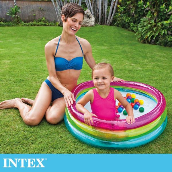 【INTEX】經典三環寶貝遊戲球池附50顆球(86CM*25CM)(48674NP)15140101 LIFECODE,戶外用品,LIFECODE生活密碼戶外用品生活館 ,帳篷,折疊桌椅,鋁合金,車尾帳,速搭帳,INTEX,露營,露營區,露營裝備,露營生活,露營美學,outdoor,camping,帳篷,露營小物,客廳帳