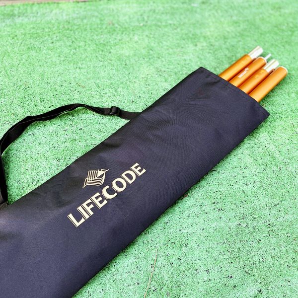 LIFECODE-牛津營柱袋-黑色(2入) 12310168-02 LIFECODE,戶外用品,LIFECODE生活密碼戶外用品生活館 ,帳篷,折疊桌椅,鋁合金,車尾帳,速搭帳,INTEX,露營,露營區,露營裝備,露營生活,露營美學,outdoor,camping,帳篷,露營小物,客廳帳