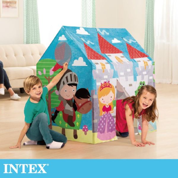 INTEX-皇家城堡遊戲屋(45642NP) 15140081 LIFECODE,戶外用品,LIFECODE生活密碼戶外用品生活館 ,帳篷,折疊桌椅,鋁合金,車尾帳,速搭帳,INTEX,露營,露營區,露營裝備,露營生活,露營美學,outdoor,camping,帳篷,露營小物,客廳帳