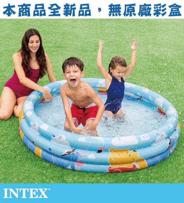 【INTEX】幼童游泳池(147x33cm) 15900099(58915) 顏色隨機 2歲+ 無彩盒 LIFECODE,戶外用品,LIFECODE生活密碼戶外用品生活館 ,帳篷,折疊桌椅,鋁合金,車尾帳,速搭帳,INTEX,露營,露營區,露營裝備,露營生活,露營美學,outdoor,camping,帳篷,露營小物,客廳帳