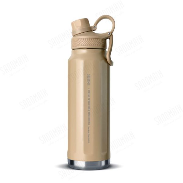 SADOMAIN 304不鏽鋼運動直飲保冷/保溫壺(950ml)-2色任選12360284/7 SADOMAIN,仙德曼,LQ950,304不鏽鋼水壺,950ml運動水壺,直飲保溫壺,保冷保溫瓶,戶外水壺,登山水壺,健身水壺,露營水壺,軍綠水壺,沙色水壺