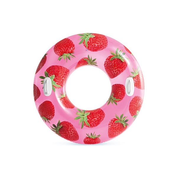 【INTEX】夏日水果游泳圈-直徑107cm 適用9+ 草莓/鳳梨/西瓜 15130550/1/2(56261NP) LIFECODE,戶外用品,LIFECODE生活密碼戶外用品生活館 ,帳篷,折疊桌椅,鋁合金,車尾帳,速搭帳,INTEX,露營,露營區,露營裝備,露營生活,露營美學,outdoor,camping,帳篷,露營小物,客廳帳