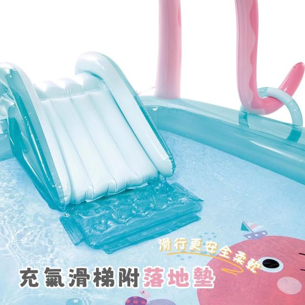 INTEX-友善的章魚戲水池(234x183x150x水深14cm)-2歲+ 15120610(56138NP) LIFECODE,戶外用品,生活密碼,LIFECODE生活密碼戶外用品生活館 ,INTEX 泳池,充氣泳池,家庭戲水池,親子戲水池,戲水池推薦,