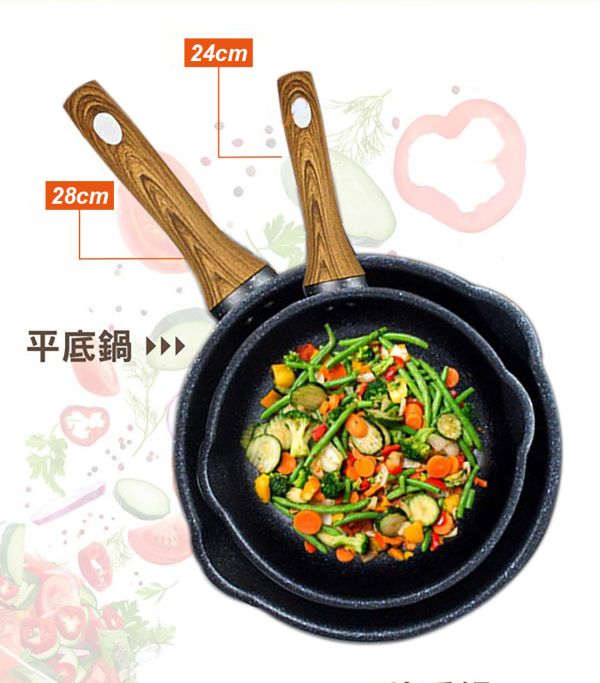 SADOMAIN 大理石七層不沾平底鍋(24cm) 12360110 LIFECODE,戶外用品,LIFECODE生活密碼戶外用品生活館 ,帳篷,折疊桌椅,鋁合金,車尾帳,速搭帳,露營,露營區,露營裝備,露營生活,露營美學,outdoor,camping,帳篷,露營小物,平底鍋
