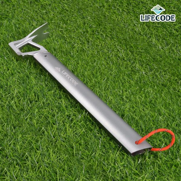 【LIFECODE】輕量鋁柄不鏽鋼頭野營錘/拔釘器 12310350 LIFECODE,戶外用品,LIFECODE生活密碼戶外用品生活館 ,帳篷,折疊桌椅,鋁合金,車尾帳,速搭帳,INTEX,露營,露營區,露營裝備,露營生活,露營美學,outdoor,camping,帳篷,露營小物,客廳帳