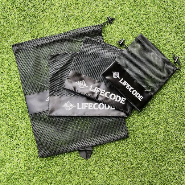 【LIFECODE】束口網袋-4入組合 12300160-1 LIFECODE,戶外用品,LIFECODE生活密碼戶外用品生活館 ,帳篷,折疊桌椅,鋁合金,車尾帳,速搭帳,INTEX,露營,露營區,露營裝備,露營生活,露營美學,outdoor,camping,帳篷,露營小物,客廳帳