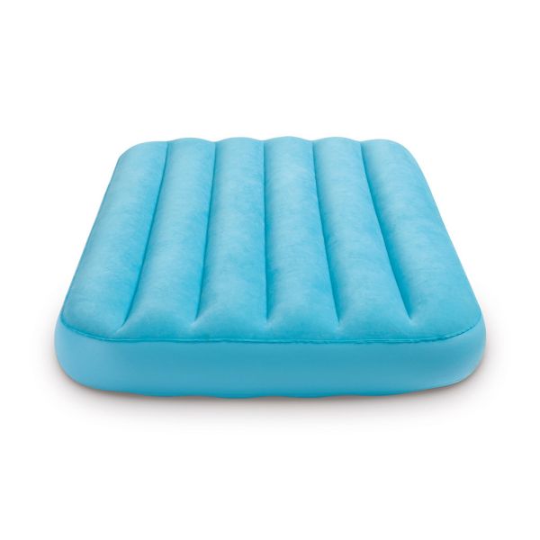 【INTEX】兒童充氣床88x157x高18cm-2色可選_適用3~10歲 15020322黃色/25藍色(66803) LIFECODE,戶外用品,LIFECODE生活密碼戶外用品生活館 ,,帳篷,折疊桌椅,鋁合金,車尾帳,速搭帳INTEX,露營,露營區,露營裝備,露營生活,露營美學,outdoor,camping,帳篷,露營小物,客廳帳