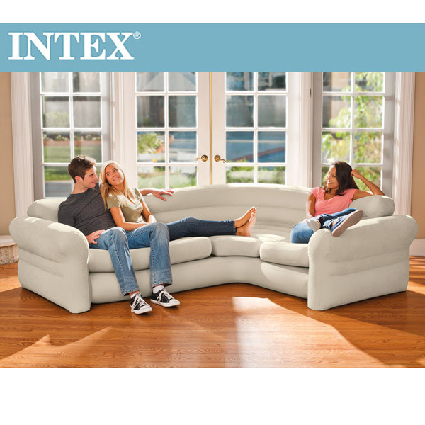 【INTEX】超大充氣L型沙發椅 15030140(68575) LIFECODE,戶外用品,LIFECODE生活密碼戶外用品生活館 ,帳篷,折疊桌椅,鋁合金,車尾帳,速搭帳,INTEX,充氣床,露營,露營區,露營裝備,露營生活,露營美學,outdoor,camping,帳篷,露營小物,客廳帳