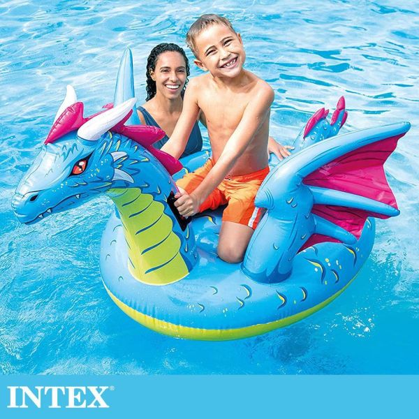 【INTEX】盒損-翼龍座騎(201x191cm) 適用3+歲 (57563NP) 15130600 LIFECODE,戶外用品,LIFECODE生活密碼戶外用品生活館 ,帳篷,折疊桌椅,鋁合金,車尾帳,速搭帳,INTEX,露營,露營區,露營裝備,露營生活,露營美學,outdoor,camping,帳篷,露營小物,客廳帳