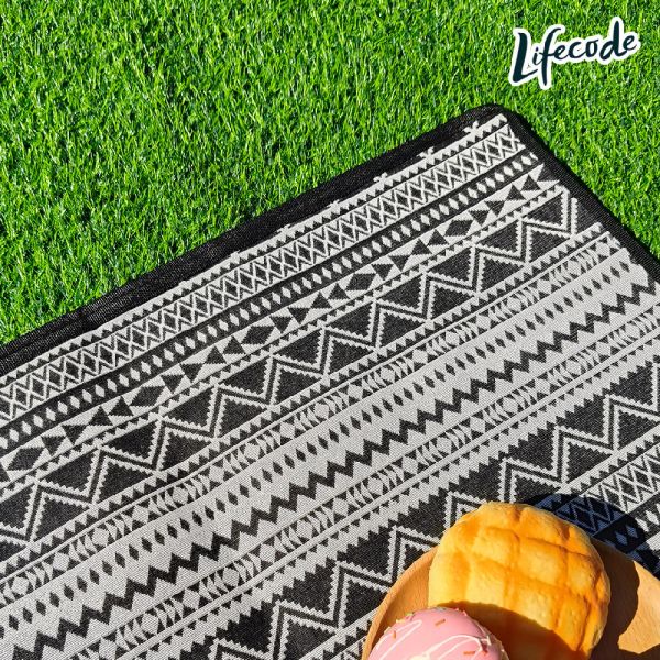 LIFECODE平織棉布可機洗野餐墊300*290cm 多色可選 14410161/2/3/4/5/6 LIFECODE,戶外用品,生活密碼,LIFECODE生活密碼戶外用品生活館 ,帳篷,折疊桌椅,鋁合金,車尾帳,速搭帳INTEX,露營,露營區,露營裝備,露營生活,露營美學,outdoor,camping,帳篷,露營小物,客廳帳