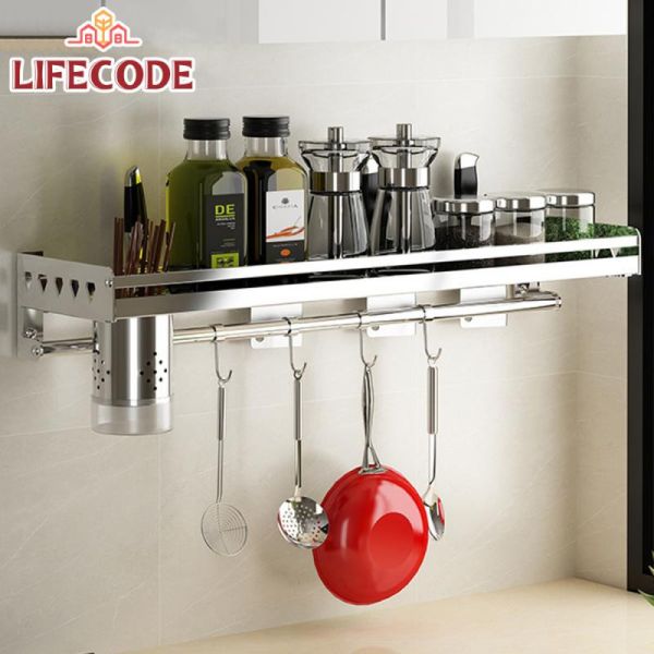 LIFECODE《收納王》304不鏽鋼-免打孔-刀板架/調味置物架-寬60cm 14060350 LIFECODE,戶外用品,LIFECODE生活密碼戶外用品生活館 ,帳篷,折疊桌椅,鋁合金,車尾帳,速搭帳,INTEX,露營,露營區,露營裝備,露營生活,露營美學,outdoor,camping,帳篷,露營小物,客廳帳