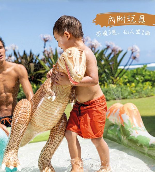 【INTEX】侏儸紀冒險世界戲水池 適2歲以上(56132NP)15120600 INTEX
戲水
泳池
浮具
玩水