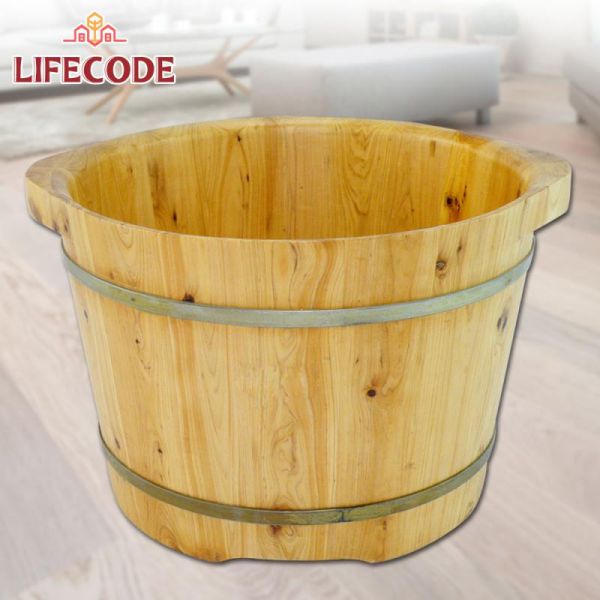 LIFECODE】養身香柏木泡腳桶/足浴桶 11260010 LIFECODE,戶外用品,LIFECODE生活密碼戶外用品生活館,帳篷,折疊桌椅,鋁合金,車尾帳,速搭帳,INTEX,露營,露營區,露營裝備,露營生活,露營美學,outdoor,camping,泡腳桶,足浴桶