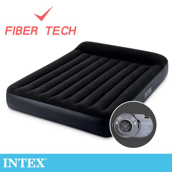 【INTEX】舒適雙人加大內建電動幫浦充氣床-寬152cm(64149ED) 15020140 INTEX,戶外用品,充氣床,床墊,露營,露營裝備,露營生活,outdoor,camping