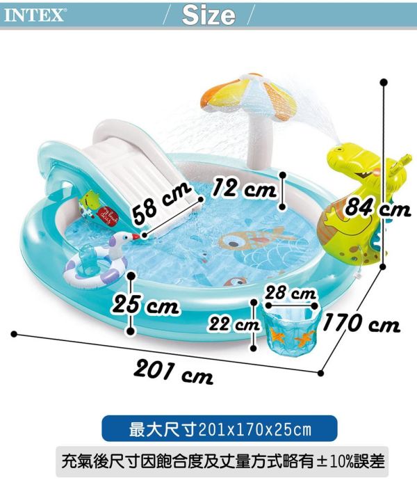 【INTEX】鱷魚沙灘戲水池201x170x25cm(160L) 適用2歲+15120151(57165) LIFECODE,戶外用品,LIFECODE生活密碼戶外用品生活館 ,帳篷,折疊桌椅,鋁合金,車尾帳,速搭帳,INTEX,充氣床,露營,露營區,露營裝備,露營生活,露營美學,outdoor,camping,帳篷,露營小物,客廳帳,充氣沙發,泳池,戲水池,大型泳池,游泳池