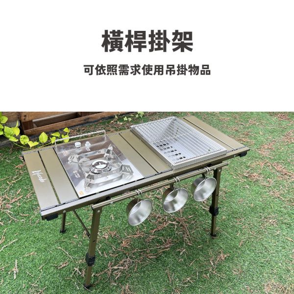 【LIFECODE】小綠人三單位IGT戰術桌/折疊桌/蛋捲桌 13310364 LIFECODE,戶外用品,LIFECODE生活密碼戶外用品生活館 ,,帳篷,折疊桌椅,鋁合金,車尾帳,速搭帳INTEX,露營,露營區,露營裝備,露營生活,露營美學,outdoor,camping,帳篷,露營小物,客廳帳