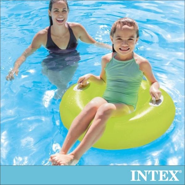 【INTEX】亮彩雙握把充氣泳圈-直徑76cm-3種顏色可選_適8歲以上 15130501/2/3(59258) LIFECODE,戶外用品,LIFECODE生活密碼戶外用品生活館 ,帳篷,折疊桌椅,鋁合金,車尾帳,速搭帳,INTEX,露營,露營區,露營裝備,露營生活,露營美學,outdoor,camping,帳篷,露營小物,客廳帳