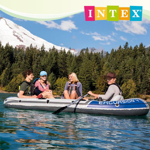 【INTEX】拓荒者EXCURISION 4人座橡皮艇 15170100(68324NP) LIFECODE,戶外用品,生活密碼,LIFECODE生活密碼戶外用品生活館 ,帳篷,折疊桌椅,鋁合金,車尾,速搭帳INTEX,露營,露營區,露營裝備,露營生活,露營美學,outdoor,camping,帳篷,露營小物,客廳帳,橡皮艇