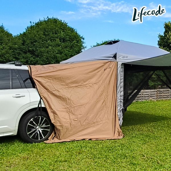 【LIFECODE】客廳帳配件-客廳帳-雙層車尾連接圍布 12040037/8-0 LIFECODE,戶外用品,LIFECODE生活密碼戶外用品生活館 ,,帳篷,折疊桌椅,鋁合金,車尾帳,速搭帳INTEX,露營,露營區,露營裝備,露營生活,露營美學,outdoor,camping,帳篷,露營小物,客廳帳