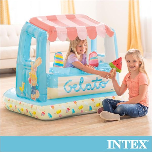 【INTEX】 冰淇淋店遊戲屋/戲水二用 適用2-6歲 (48672) INTEX
戲水
兒童玩具
充氣
遊戲屋