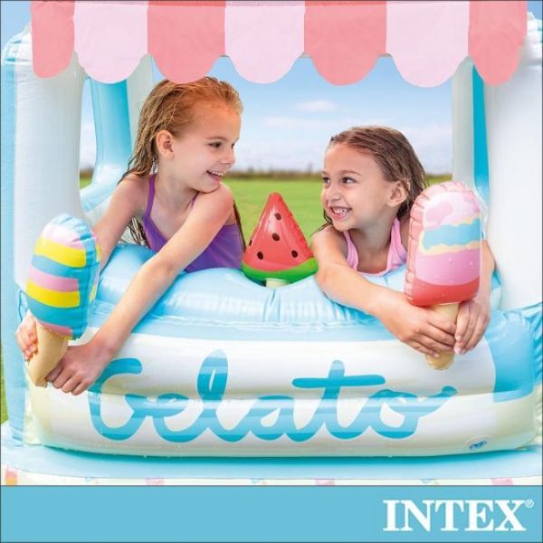 【INTEX】 冰淇淋店遊戲屋/戲水二用 適用2-6歲 (48672) INTEX
戲水
兒童玩具
充氣
遊戲屋