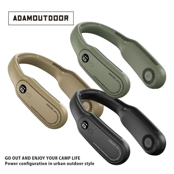 ADAMOUTDOOR 無葉掛脖風扇-三色可選 12500344/7/8 LIFECODE,戶外用品,LIFECODE生活密碼戶外用品生活館 ,帳篷,折疊桌椅,鋁合金,車尾帳,速搭帳,INTEX,露營,露營區,露營裝備,露營生活,露營美學,outdoor,camping,帳篷,露營小物,客廳帳
