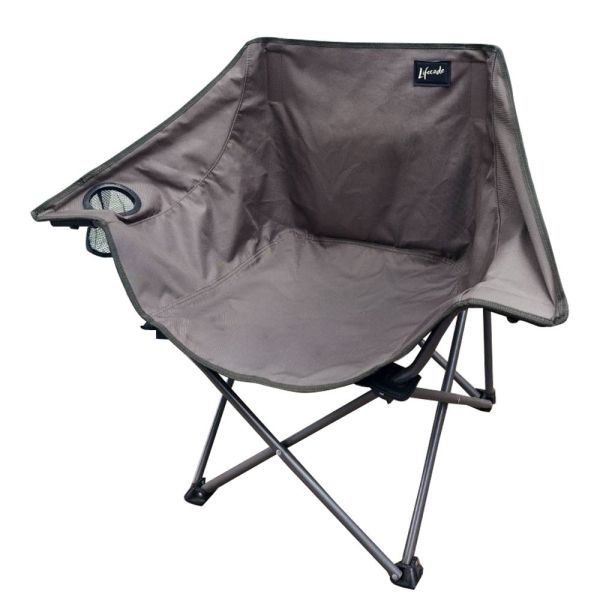 【LIFECODE】寬野椅輕便折疊椅-2色可選 13010234/8 LIFECODE折疊椅, 寬野椅, 露營椅, 戶外折疊椅, 雙層牛津布, 高背休閒椅, 露營裝備, 野餐椅, 烤肉椅, 釣魚椅, 輕便折疊椅