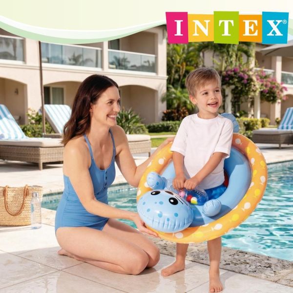 【INTEX】造型幼兒坐式充氣泳圈-長頸鹿/海獺/樹懶(3款可選) 適3~4歲 15130514/5/6(59570) INTEX泳圈,幼兒泳圈,兒童坐式泳圈,寶寶泳圈,充氣泳圈,安全泳圈,雙氣室泳圈,戲水泳圈,兒童戲水,幼童泳具,可愛泳圈,長頸鹿泳圈,海獺泳圈,樹懶泳圈