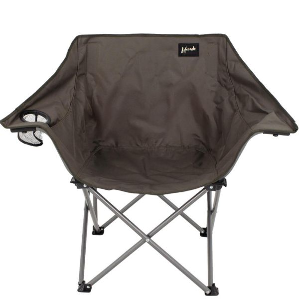 【LIFECODE】寬野椅輕便折疊椅-2色可選 13010234/8 LIFECODE折疊椅, 寬野椅, 露營椅, 戶外折疊椅, 雙層牛津布, 高背休閒椅, 露營裝備, 野餐椅, 烤肉椅, 釣魚椅, 輕便折疊椅