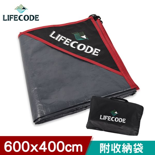 LIFECODE-加厚防水PE地墊(地席)600x400cm 12330130 LIFECODE,戶外用品,LIFECODE生活密碼戶外用品生活館 ,帳篷,折疊桌椅,鋁合金,車尾帳,速搭帳INTEX,露營,露營區,露營裝備,露營生活,露營美學,outdoor,camping,帳篷,露營小物,客廳帳,睡墊,充氣床