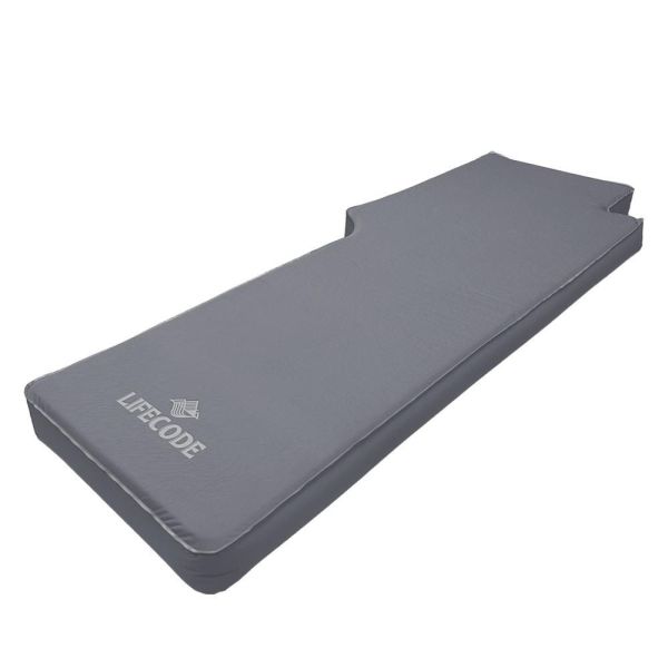 【LIFECODE】《3D TPU》單人車中床/異形充氣睡墊-冷灰色 12140073 LIFECODE,戶外用品,LIFECODE生活密碼戶外用品生活館 ,帳篷,折疊桌椅,鋁合金,車尾帳,速搭帳INTEX,露營,露營區,露營裝備,露營生活,露營美學,outdoor,camping,帳篷,露營小物,客廳帳,睡墊,充氣床