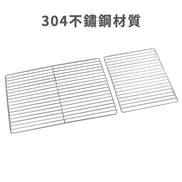 【LIFECODE】精裝版烤肉架-304不銹鋼烤網組(1大1小)(加購配件)12410092 LIFECODE,戶外用品,LIFECODE生活密碼戶外用品生活館 ,帳篷,折疊桌椅,鋁合金,車尾帳,速搭帳,INTEX,露營,露營區,露營裝備,露營生活,露營美學,outdoor,camping,帳篷,露營小物,客廳帳,烤網