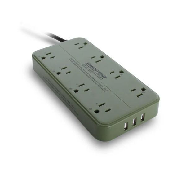 ADAMOUTDOOR-延長線組3P-8座3U-1.8米-3色可選 12500434/7/8 LIFECODE,戶外用品,LIFECODE生活密碼戶外用品生活館 ,,帳篷,折疊桌椅,鋁合金,車尾帳,速搭帳INTEX,露營,露營區,露營裝備,露營生活,露營美學,outdoor,camping,帳篷,露營小物,客廳帳