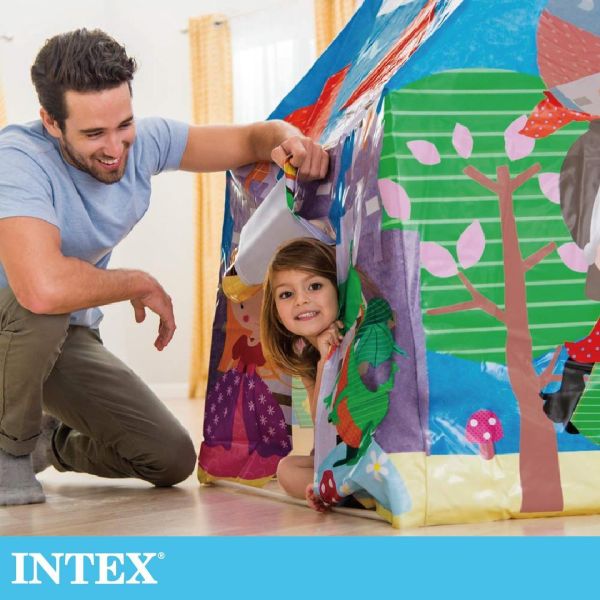 INTEX-皇家城堡遊戲屋(45642NP) 15140081 LIFECODE,戶外用品,LIFECODE生活密碼戶外用品生活館 ,帳篷,折疊桌椅,鋁合金,車尾帳,速搭帳,INTEX,露營,露營區,露營裝備,露營生活,露營美學,outdoor,camping,帳篷,露營小物,客廳帳