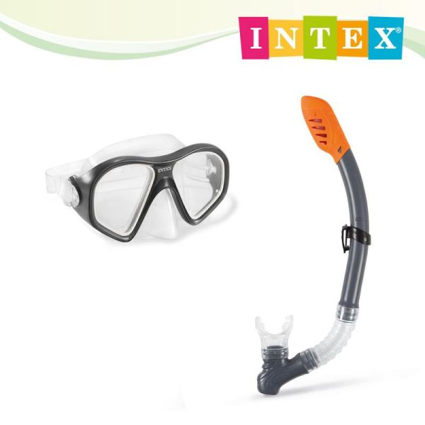 【INTEX】暗礁騎士浮潛組合-蛙鏡+呼吸管-適用成人14歲+以上 15180000(55648) LIFECODE,戶外用品,LIFECODE生活密碼戶外用品生活館 ,帳篷,折疊桌椅,鋁合金,車尾帳,速搭帳,INTEX,露營,露營區,露營裝備,露營生活,露營美學,outdoor,camping,帳篷,露營小物,客廳帳