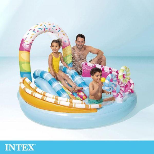 【INTEX】盒損-多彩糖果戲水170x168x深25cm(165L) 適2歲+ 15120570(57144NP) LIFECODE,戶外用品,LIFECODE生活密碼戶外用品生活館 ,帳篷,折疊桌椅,鋁合金,車尾帳,速搭帳,INTEX,露營,露營區,露營裝備,露營生活,露營美學,outdoor,camping,帳篷,露營小物,客廳帳