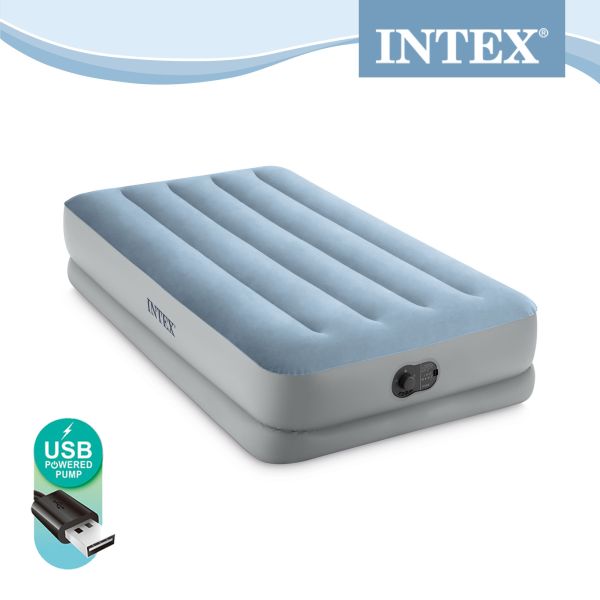 【INTEX】雙層加高單人加大充氣床-寬99*長191*高36cm(USB電源)(64157) 15020400 LIFECODE,戶外用品,生活密碼,LIFECODE生活密碼戶外用品生活館 ,帳篷,折疊桌椅,鋁合金,車尾帳,速搭帳INTEX,露營,露營區,露營裝備,露營生活,露營美學,outdoor,camping,帳篷,露營小物,客廳帳,INTEX,戶外用品,充氣床,床墊,露營,露營裝備,露營生活,