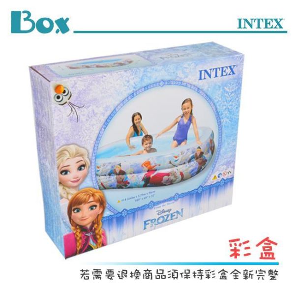 【INTEX】冰雪奇緣ELSA-長型遊戲池/游泳池262x175x56cm(770L) 6歲+15120421(58469) 無彩盒 LIFECODE,戶外用品,LIFECODE生活密碼戶外用品生活館 ,帳篷,折疊桌椅,鋁合金,車尾帳,速搭帳,INTEX,露營,露營區,露營裝備,露營生活,露營美學,outdoor,camping,帳篷,露營小物,客廳帳