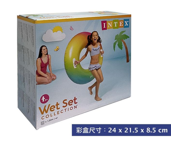 【INTEX】粉彩漸層游泳圈-直徑122cm 適用9歲+15130590(58202EU) LIFECODE,戶外用品,LIFECODE生活密碼戶外用品生活館 ,帳篷,折疊桌椅,鋁合金,車尾帳,速搭帳,INTEX,露營,露營區,露營裝備,露營生活,露營美學,outdoor,camping,帳篷,露營小物,客廳帳