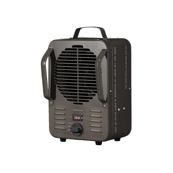 ADAMOUTDOOR-鋼鐵風格雙功率電暖器-2色可選12500513/8 ADAMOUTDOOR電暖器、鋼鐵風格電暖器、露營電暖器、雙功率電暖器、500W 1000W暖器、戶外取暖設備、發熱絲電暖器、傾倒斷電暖器、過熱保護電暖器、冬季露營暖器、BSMI認證電暖器