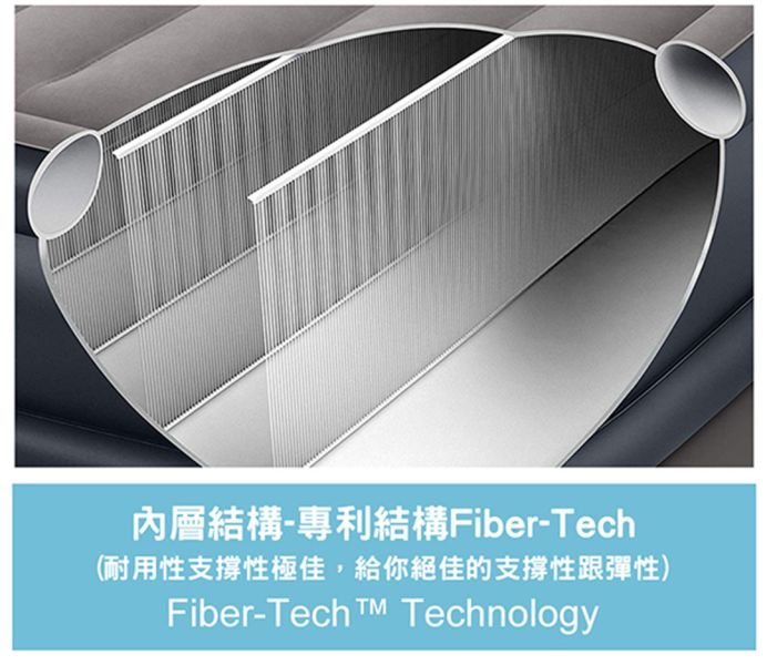 【INTEX】豪華加高雙人加大充氣床墊-寬152x高46cm(64125ED) 15020271 INTEX,戶外用品,充氣床,床墊,露營,露營裝備,露營生活,outdoor,camping