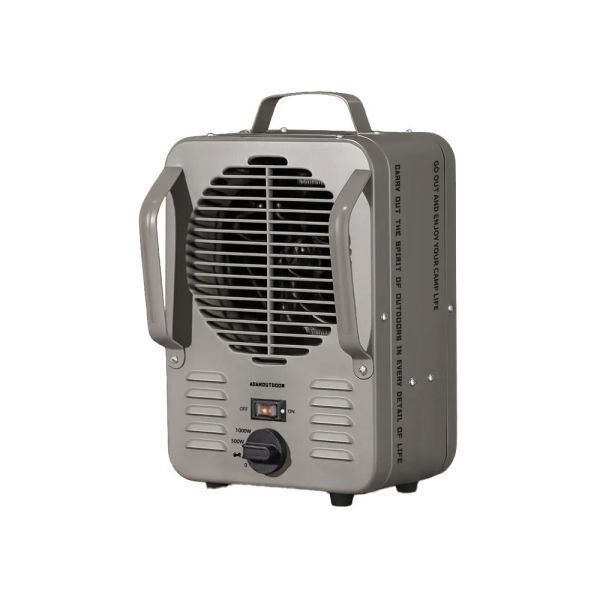 ADAMOUTDOOR-鋼鐵風格雙功率電暖器-2色可選12500513/8 ADAMOUTDOOR電暖器、鋼鐵風格電暖器、露營電暖器、雙功率電暖器、500W 1000W暖器、戶外取暖設備、發熱絲電暖器、傾倒斷電暖器、過熱保護電暖器、冬季露營暖器、BSMI認證電暖器