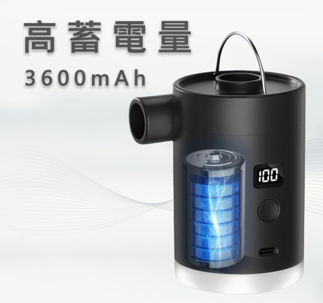 【LIFECODE】《小鋼炮》迷你強力幫浦(數字顯示+帶燈)15210159 迷你打氣機、小鋼炮幫浦、LIFECODE 幫浦、充氣幫浦、可抽氣打氣機、露營充氣床幫浦、LED照明幫浦、數位顯示打氣機