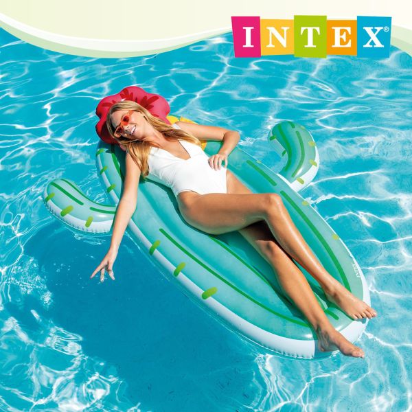 【INTEX】仙人掌水上浮排(180*130cm) 15130750(58793) LIFECODE,戶外用品,LIFECODE生活密碼戶外用品生活館 ,,帳篷,折疊桌椅,鋁合金,車尾帳,速搭帳INTEX,露營,露營區,露營裝備,露營生活,露營美學,outdoor,camping,帳篷,露營小物,客廳帳