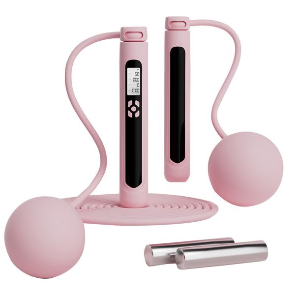 《MOVELIFE》智能三用可充電負重計數跳繩/無繩跳繩含大球-3色可選 21000111/3/4 智慧跳繩、智能跳繩、無繩跳繩、計數跳繩、負重跳繩、居家運動、燃脂運動、健身跳繩、MOVELIFE運動用品、