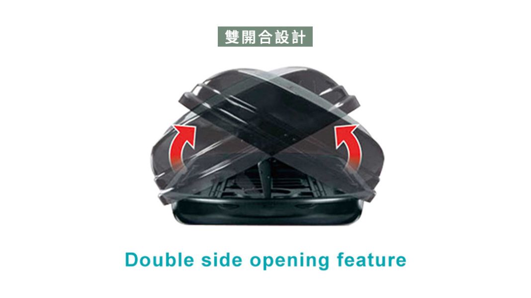 BEARACK-RR2001冒險者雙開車頂行李箱(460L)-曜石黑 31030018 LIFECODE,戶外用品,LIFECODE生活密碼戶外用品生活館 ,帳篷,折疊桌椅,鋁合金,車尾帳,速搭帳,INTEX,露營,露營區,露營裝備,露營生活,露營美學,outdoor,camping,帳篷,露營小物,客廳帳