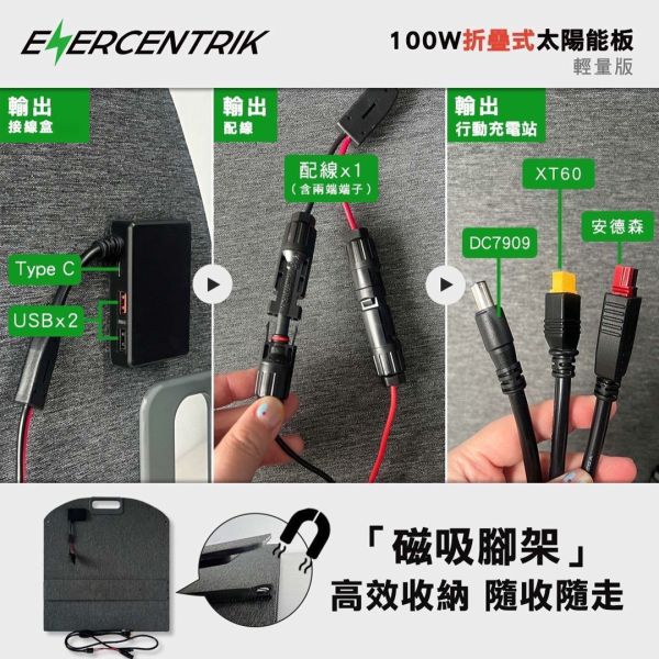 BLUETTI 折疊式太陽能板100W BLUETTI EB3A,行動儲能電站,便攜式電源,戶外露營電源,折疊式太陽能板,LIFECODE,戶外用品,LIFECODE生活密碼戶外用品生活館