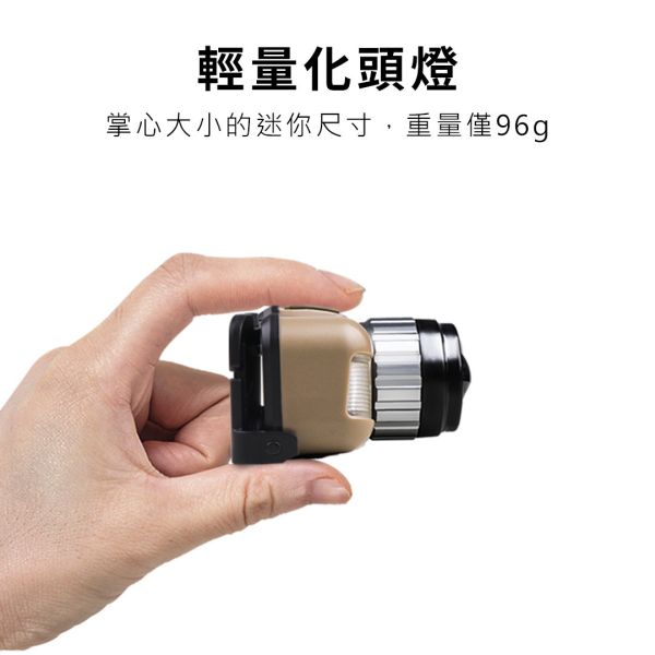 【LIFECODE】輕便型頭燈可變焦/手感應-沙色 12320727 LIFECODE,戶外用品,LIFECODE生活密碼戶外用品生活館 ,帳篷,折疊桌椅,鋁合金,車尾帳,速搭帳,INTEX,露營,露營區,露營裝備,露營生活,露營美學,outdoor,camping,帳篷,露營小物,頭燈,露營燈